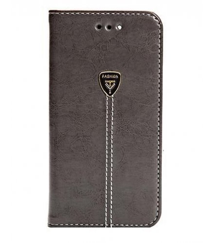 PA228 - Apple Iphone 7 Leather Black Wallet Flip Case